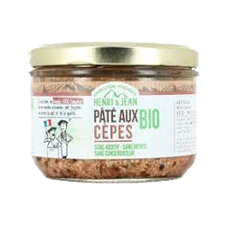 Pâté aux cèpes verrine BIO...
